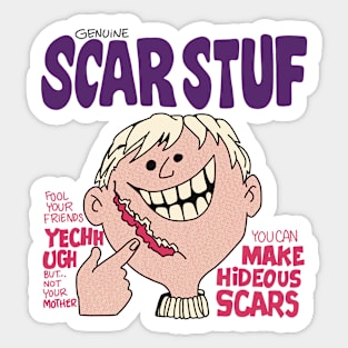 Genuine Scar Stuf Sticker